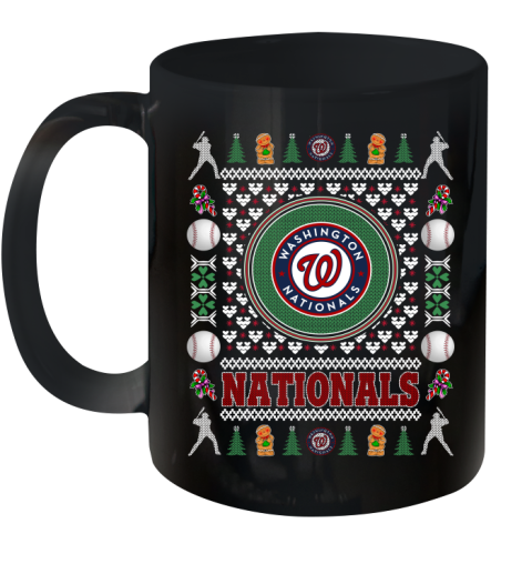 Washington Nationals Merry Christmas MLB Baseball Loyal Fan Ceramic Mug 11oz