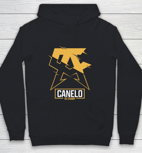 Team Canelo Gold 4x Champion Youth Hoodie