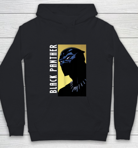Marvel Black Panther Character Profile Intro Graphic Youth Hoodie