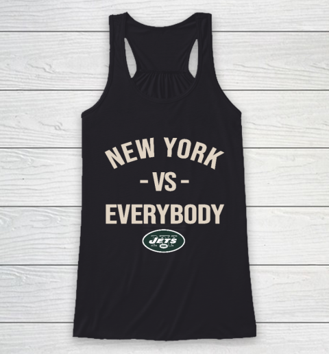 New York Jets Vs Everybody Racerback Tank