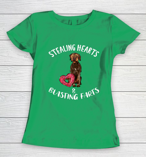 Stealing Hearts Blasting Farts Wirehaired Pointing Griffon Women's T-Shirt 5