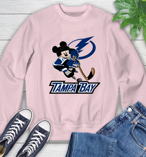 Vintage 90s Tampa Bay Lightning Sweatshirt Lightning Crewneck 