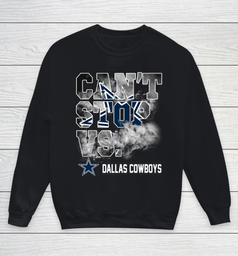 NFL Dallas Cowboys Can't Stop Vs Youth Sweatshirt