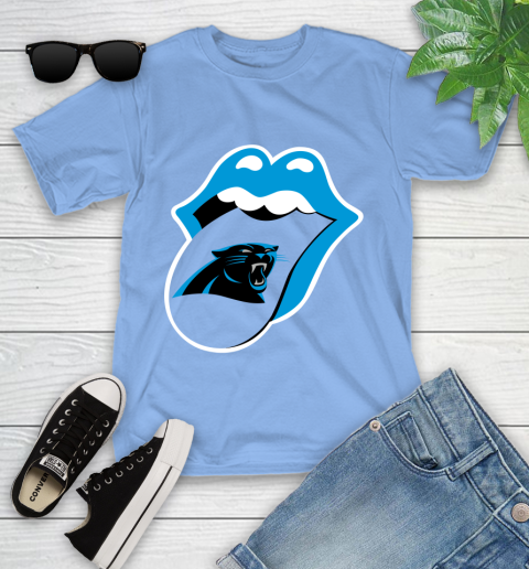 Carolina Panthers NFL Football Lips I Root For My Team Adoring Fan 113