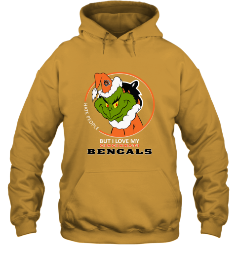 Cleveland Browns NFL Christmas Grinch I Hate People But I Love My