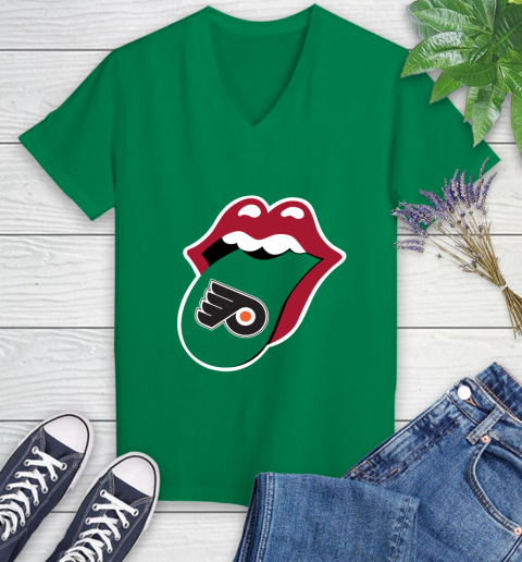 Philadelphia Flyers NHL Hockey Lips I Root For My Team Adoring Fan 81