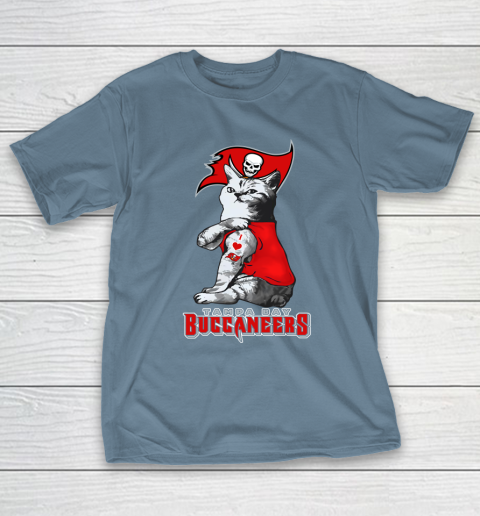 NFL Football My Cat Loves Tampa Bay Buccaneers T-Shirt 6