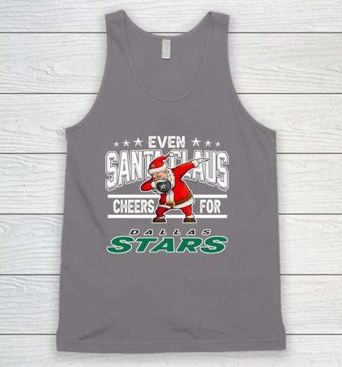 Dallas Stars Even Santa Claus Cheers For Christmas NHL Tank Top 6