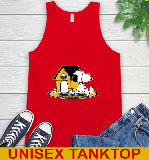 NHL Hockey Buffalo Sabres Snoopy The Peanuts Movie Shirt Tank Top 6