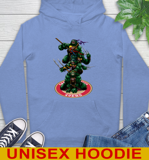 NFL Football San Francisco 49ers Teenage Mutant Ninja Turtles Shirt Hoodie