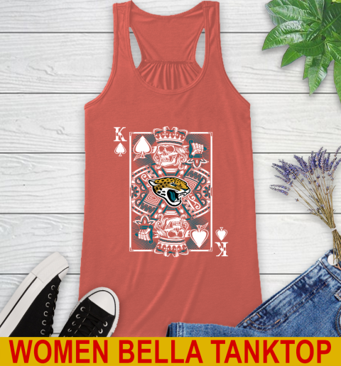 Jacksonville Jaguars NFL Football The King Of Spades Death Cards Shirt Racerback Tank 3