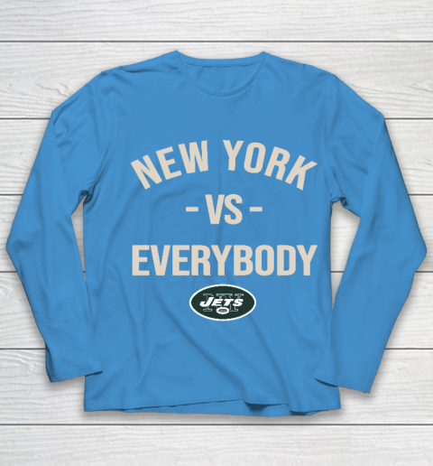 New York Jets Vs Everybody Youth Long Sleeve 5