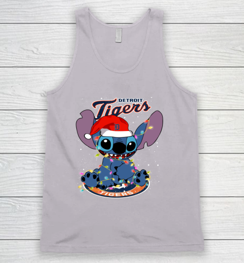 Detroit Tigers MLB noel stitch Baseball Christmas Tank Top 2