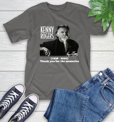 Kenny Rogers 1938 2020 signature thank you for the memories 11