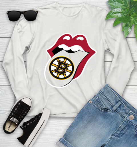 Boston Bruins NHL Hockey Lips I Root For My Team Adoring Fan 136
