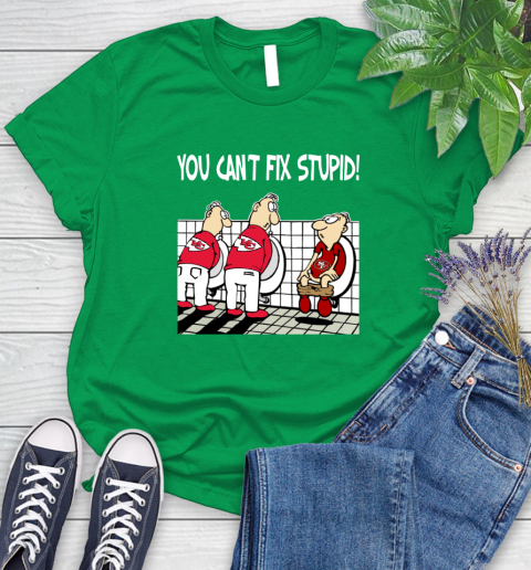 You Can't Fix Stupid Funny Kansas City Chiefs NFL Shirts 88