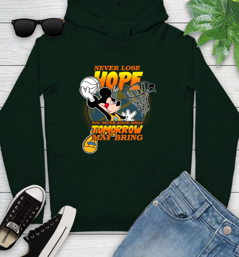 Denver Nuggets NBA Basketball Mickey Disney Never Lose Hope Youth Hoodie 14