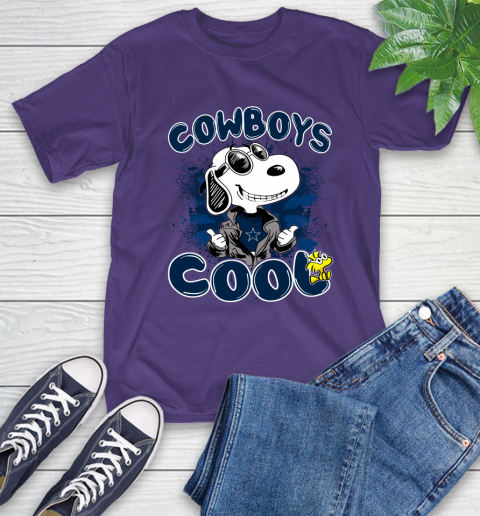 NFL Football Dallas Cowboys Cool Snoopy Shirt T-Shirt 5