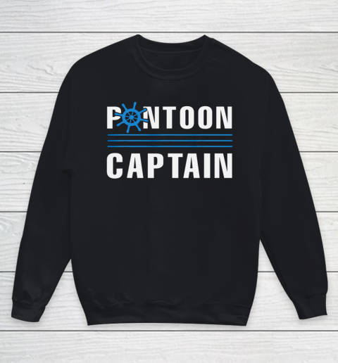 Pontoon Captain Gift Youth Sweatshirt