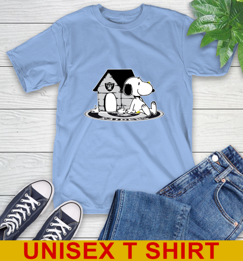NFL Football Oakland Raiders Snoopy The Peanuts Movie Shirt T-Shirt 11