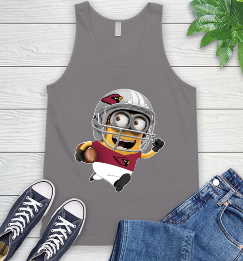 NFL Arizona Cardinals Minions Disney Football Sports Tank Top 7