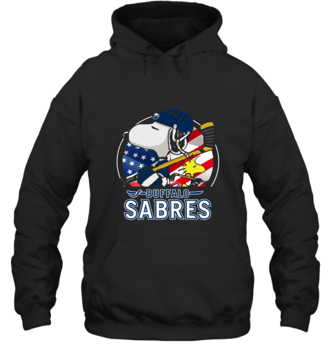 Buffalo Sabres Ice Hockey Snoopy And Woodstock NHL