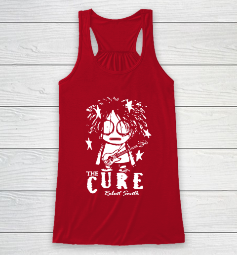 The Cure Tshirt Robert Smith Racerback Tank 4