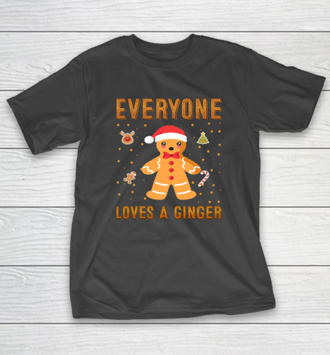 Everyone Loves A Ginger Funny Christmas T-Shirt