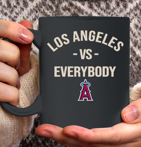 Los Angeles Angels Vs Everybody Ceramic Mug 11oz 2