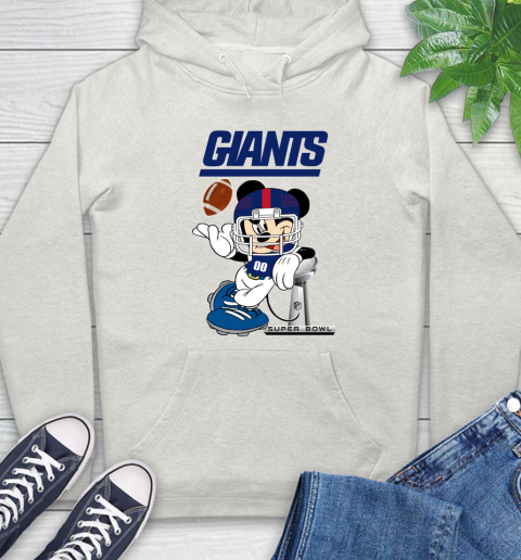 NFL newyork giants Mickey Mouse Disney Super Bowl Football T Shirt Hoodie 12