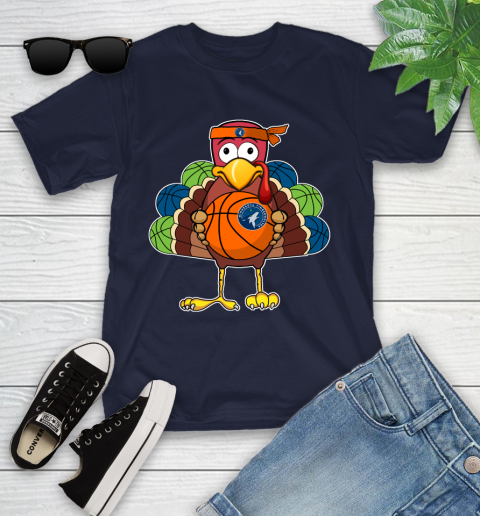 Minnesota Timberwolves Turkey thanksgiving day Youth T-Shirt 3
