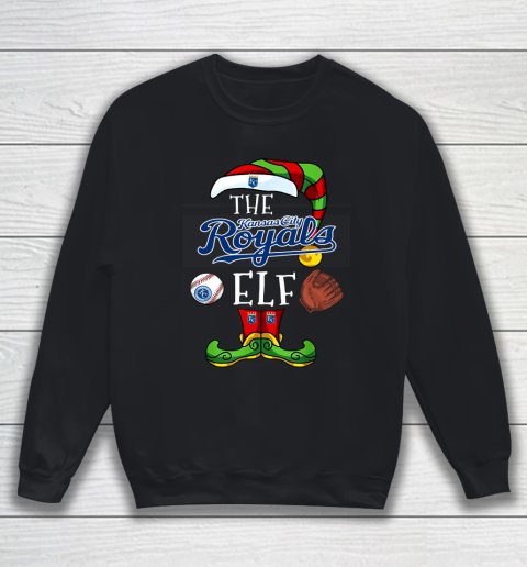 Kansas City Royals Christmas ELF Funny MLB Sweatshirt