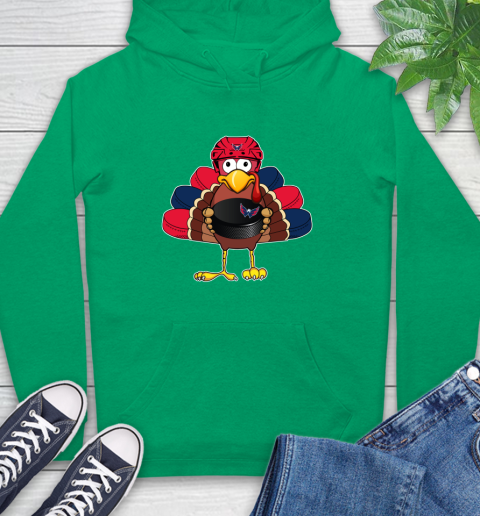 Washington Capitals Turkey Thanksgiving Day Hoodie 8