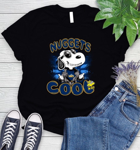 NBA Basketball Denver Nuggets Cool Snoopy Shirt Women's T-Shirt
