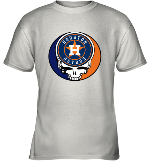 Houston Astros The Grateful Dead Baseball MLB Mashup Youth T-Shirt