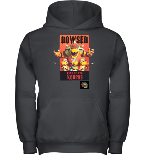 Bowser King Of The Koopas Youth Hoodie