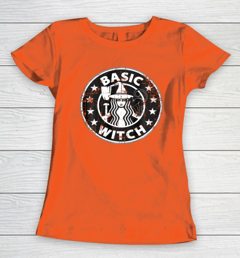 Basic Witch Halloween Vintage Style T Shirt T Shirt.3YSOT0UPCK Women's T-Shirt 4