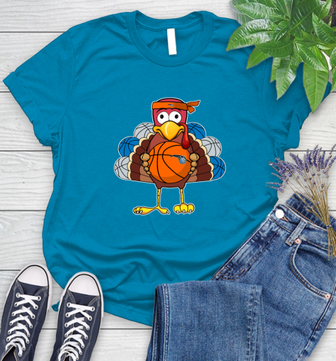 Orlando Magic Turkey thanksgiving day Women's T-Shirt 7