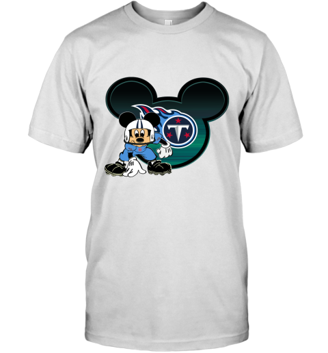 NFL Tennessee Titans Mickey Mouse Disney Football T Shirt