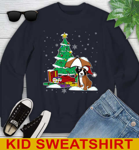 Boxer Christmas Dog Lovers Shirts 110