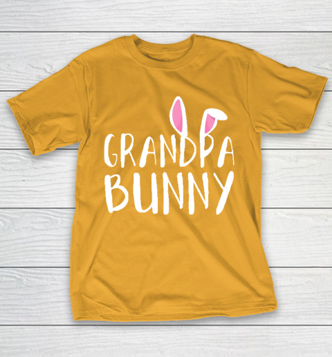 Grandpa Funny Gift Apparel  Grandpa Bunny Paps Family Matching Easter T-Shirt 12