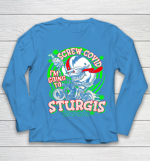 Screw Covid I'm Going to Sturgis 2020 Youth Long Sleeve 5
