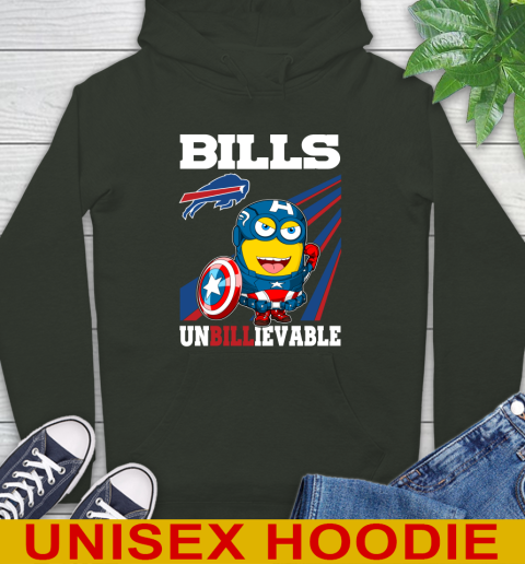 NFL Football Buffalo Bills Captain America Marvel Avengers Minion Shirt Hoodie 12