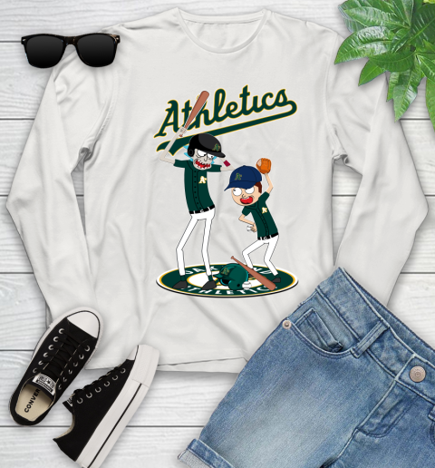 MLB Oakland Athletics Rick And Morty Baseball 136