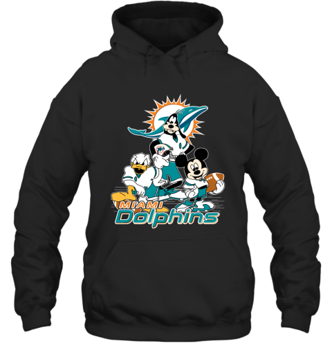 NFL Miami Dolphins Mickey Mouse Donald Duck Goofy Football T Shirt -  Rookbrand