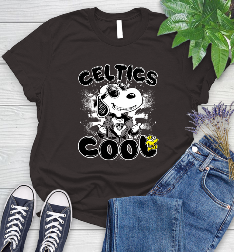 NBA Basketball Brooklyn Nets Cool Snoopy Shirt Women's T-Shirt 9