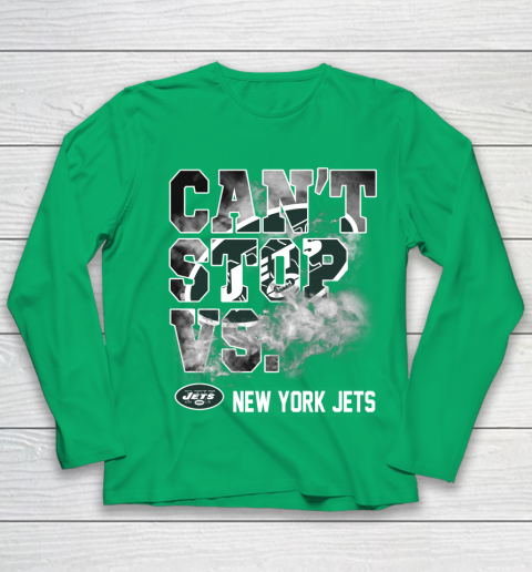 NFL New York Jets Can't Stop Vs Youth Long Sleeve 4