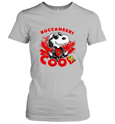 djmk tampa bay buccaneers snoopy joe cool were awesome shirt ladies t shirt 20 front sport grey