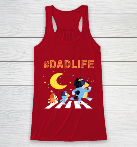 Bluey Dad Family Lover In My Life Racerback Tank 4