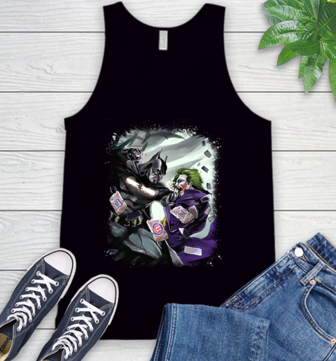 Chicago White Sox MLB Baseball Batman Fighting Joker DC Comics Tank Top 2
